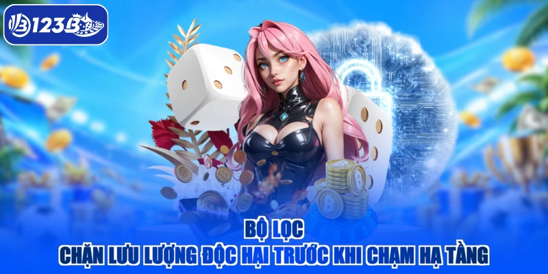 Bộ lọc chặn lưu lượng độc hại trước khi chạm hạ tầng