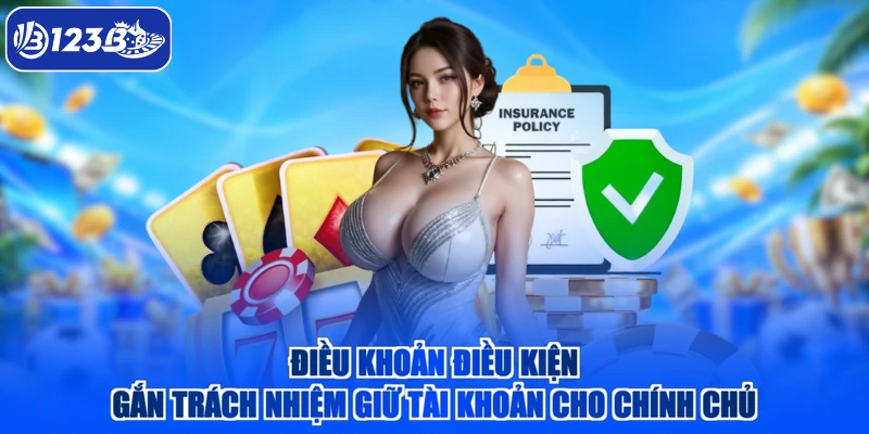 Điều khoản điều kiện gắn trách nhiệm giữ tài khoản cho chính chủ