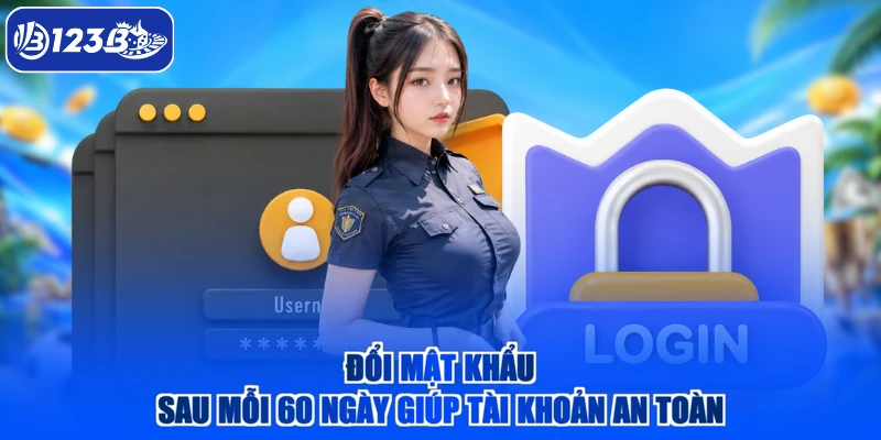 Đổi mật khẩu sau mỗi 60 ngày giúp tài khoản an toàn