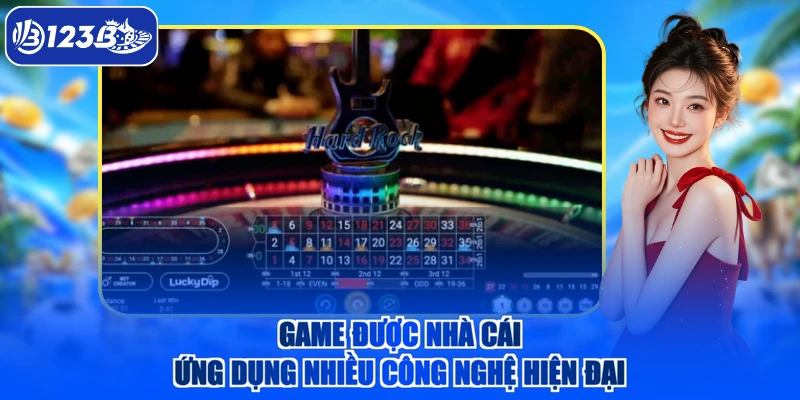 Game được nhà cái ứng dụng nhiều công nghệ hiện đại