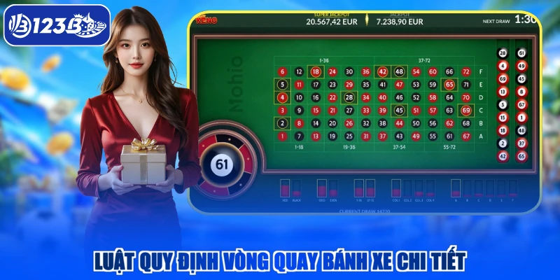Luật quy định vòng quay bánh xe chi tiết